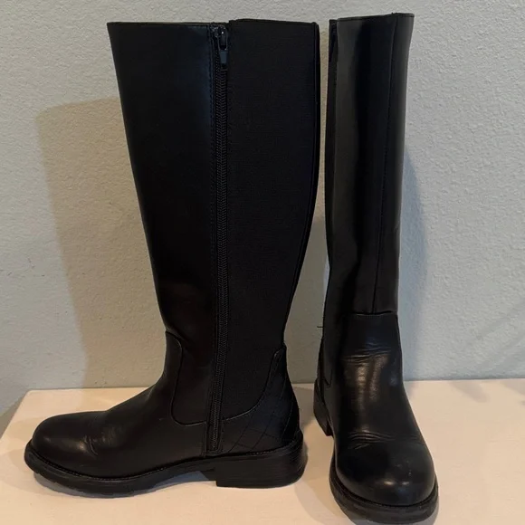 Steve Madden Jrazi tall black boots size 3 - Picture 2 of 9
